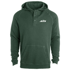 Dunbrooke Montana Raglan Thermal Hoodie - New York Jets Hoodies