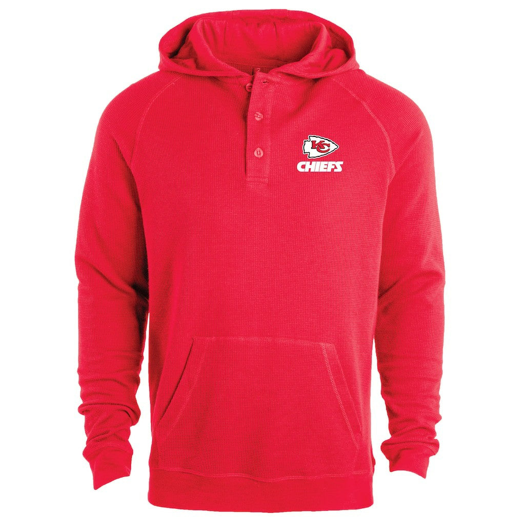 Dunbrooke Montana Raglan Thermal Hoodie - Kansas City Chiefs Hoodies