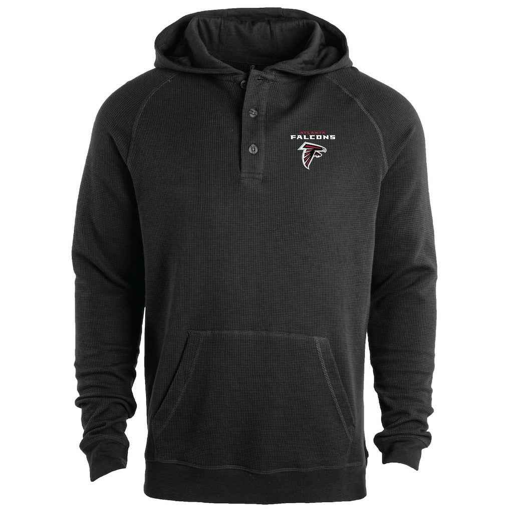 Dunbrooke Montana Raglan Thermal Hoodie - Atlanta Falcons Hoodies