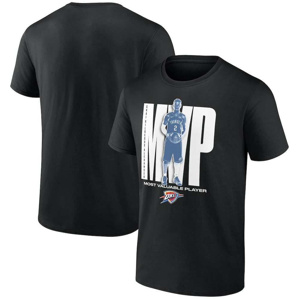 Shai Gilgeous-Alexander Oklahoma City Thunder 2025 NBA MVP T-Shirt sale