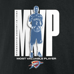Shai Gilgeous-Alexander Oklahoma City Thunder 2025 NBA MVP T-Shirt sale
