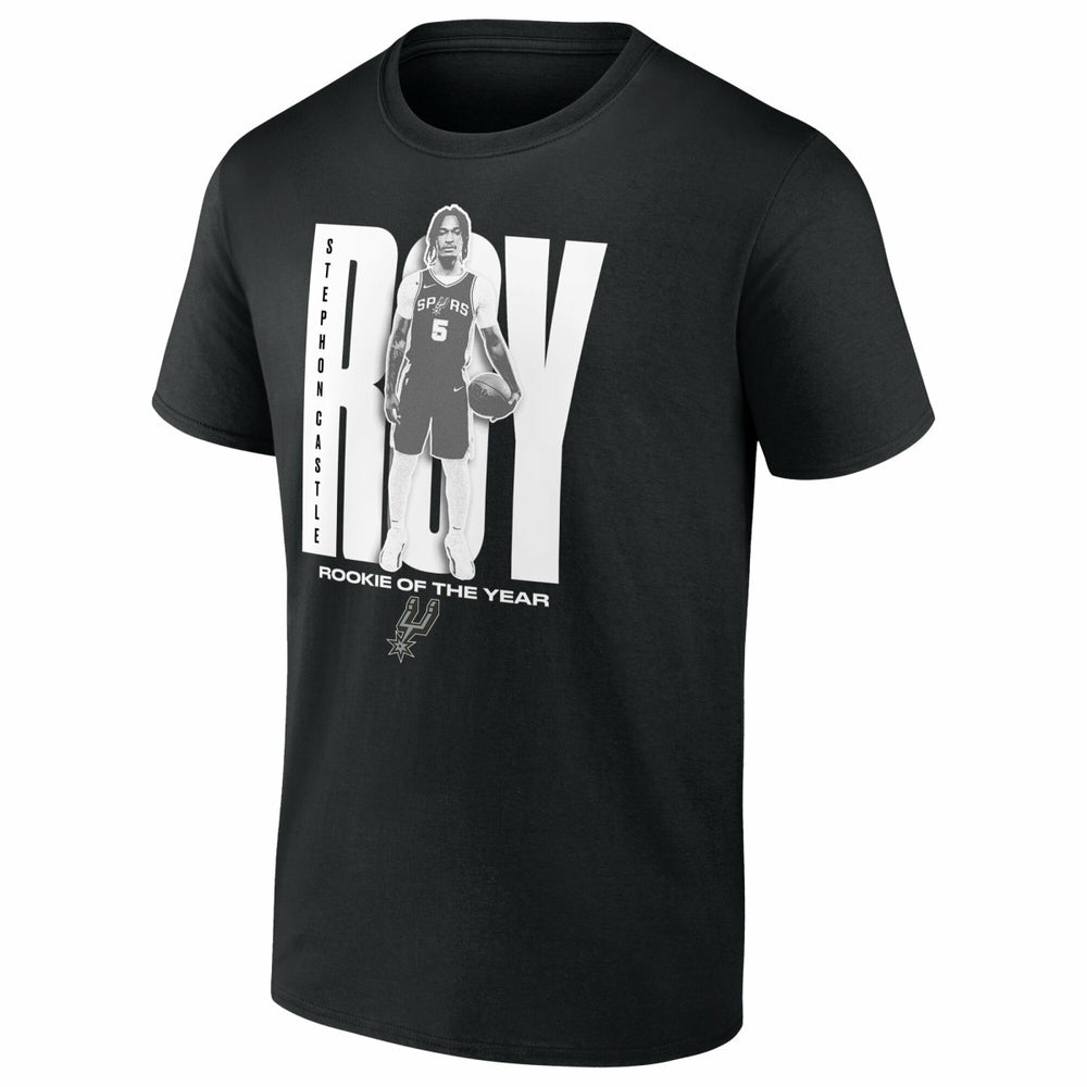 Stephon Castle San Antonio Spurs 2025 NBA Rookie of the Year T-Shirt