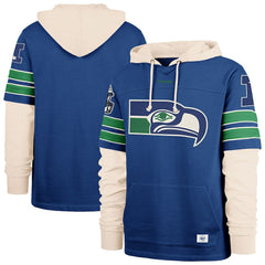 '47 Big & Tall Split Zone Cornerback Hoodie - Seattle Seahawks Hoodies