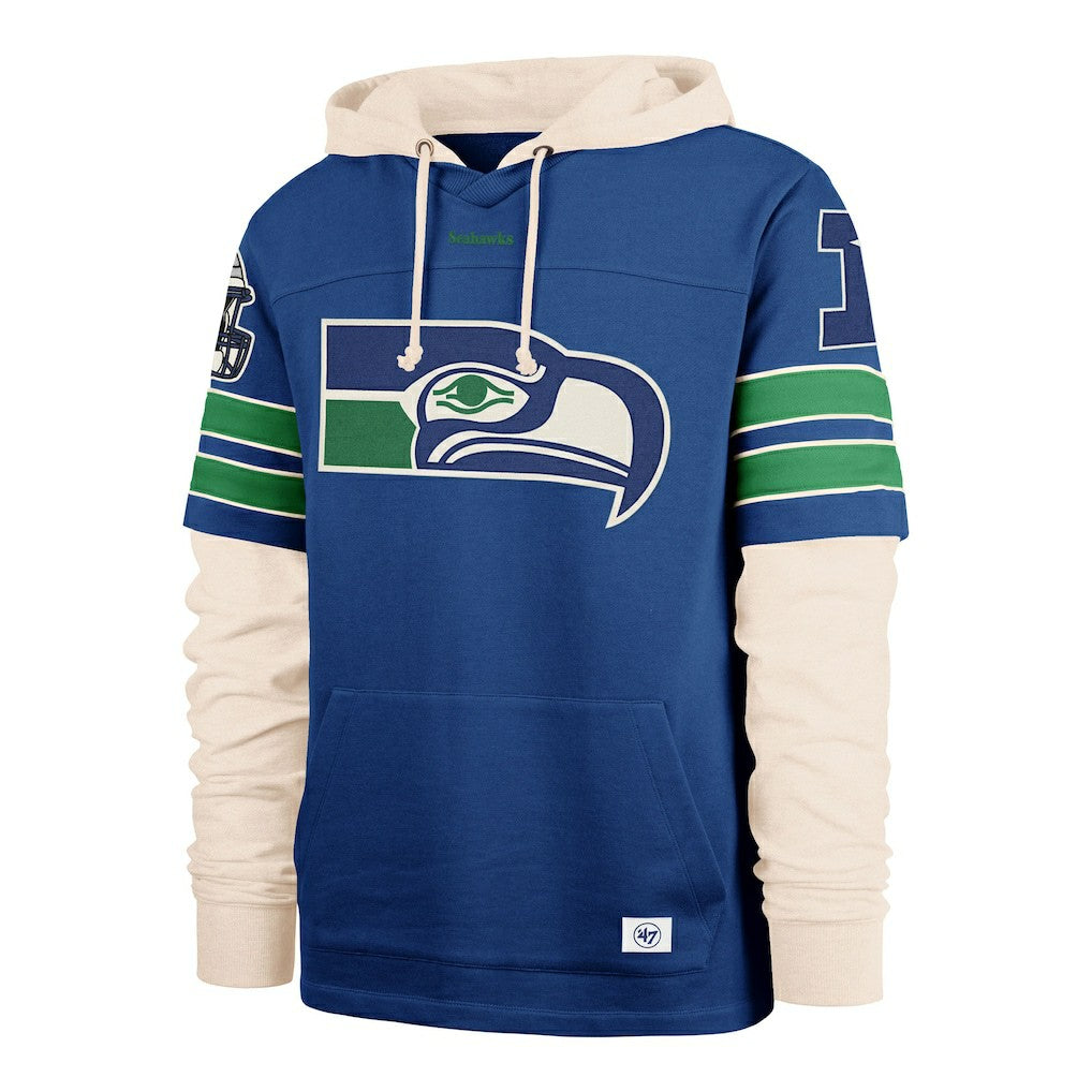 '47 Big & Tall Split Zone Cornerback Hoodie - Seattle Seahawks Hoodies