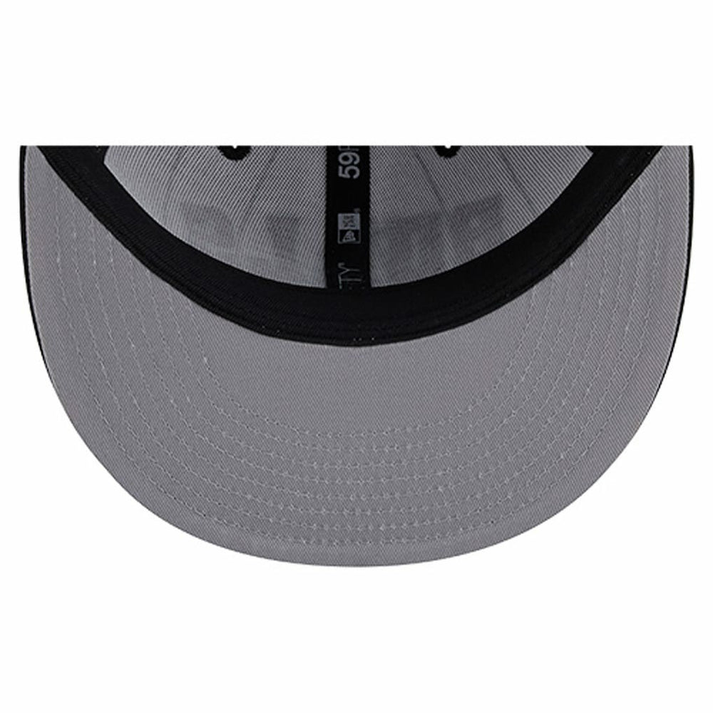 New Era Chicago Bulls Wordmark Pinstripe 59FIFTY Fitted Hat