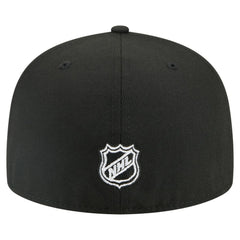 NHL Los Angeles Kings New Era Faded Lines 59FIFTY Fitted Hat