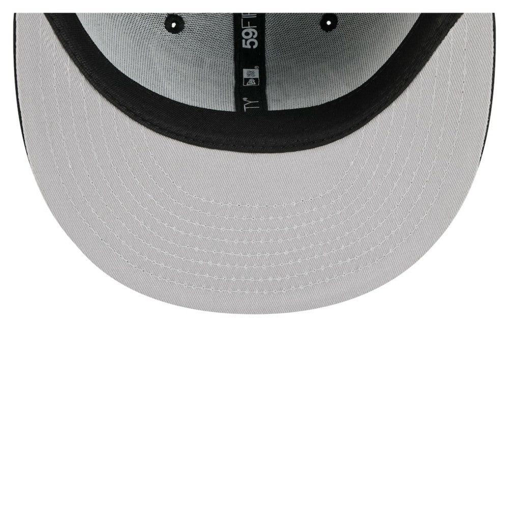 NHL Los Angeles Kings New Era Faded Lines 59FIFTY Fitted Hat