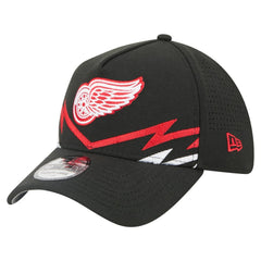 NHL Detroit Red Wings New Era 39THIRTY A-Frame Perforated Flex Hat