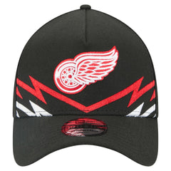 NHL Detroit Red Wings New Era 39THIRTY A-Frame Perforated Flex Hat