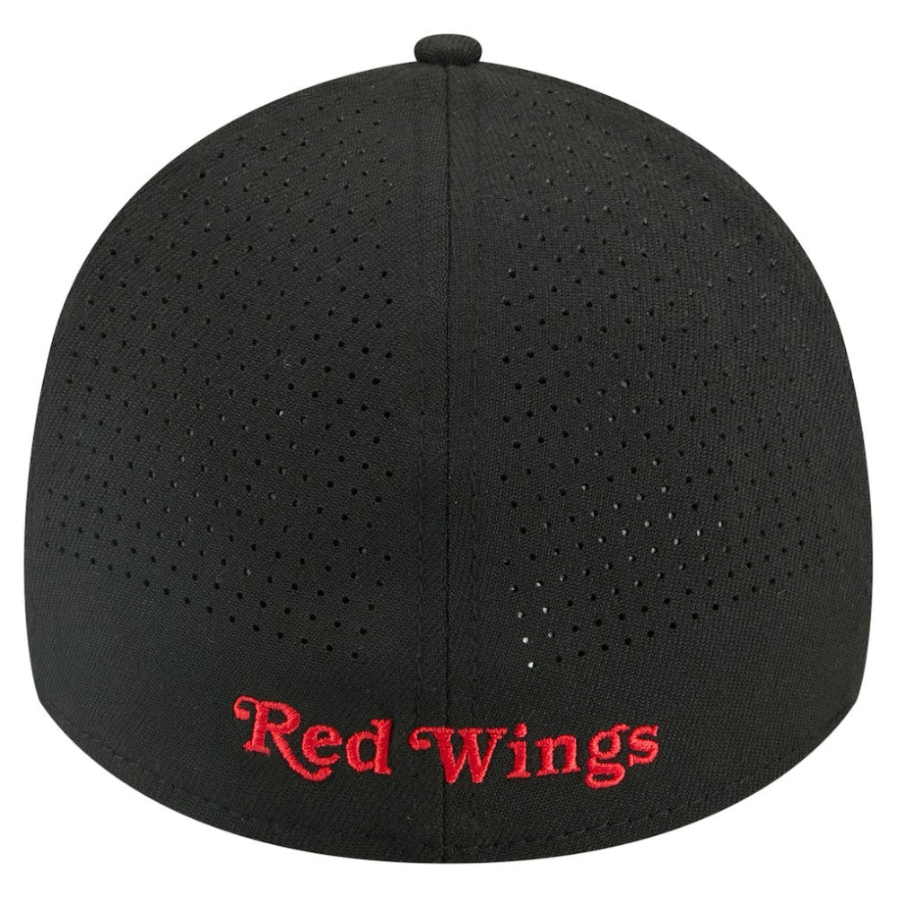 NHL Detroit Red Wings New Era 39THIRTY A-Frame Perforated Flex Hat