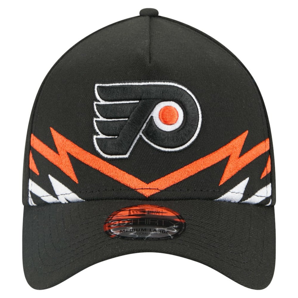 NHL Philadelphia Flyers New Era 39THIRTY A-Frame Perforated Flex Hat