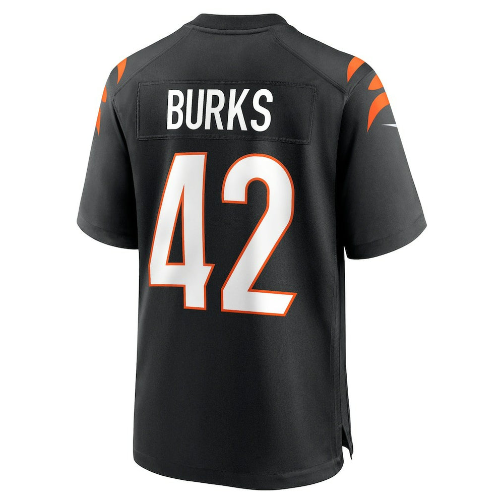 Oren Burks  Team Game Jersey - Cincinnati Bengals Jerseys