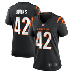 Oren Burks  Women's Team Game Jersey - Cincinnati Bengals Jerseys