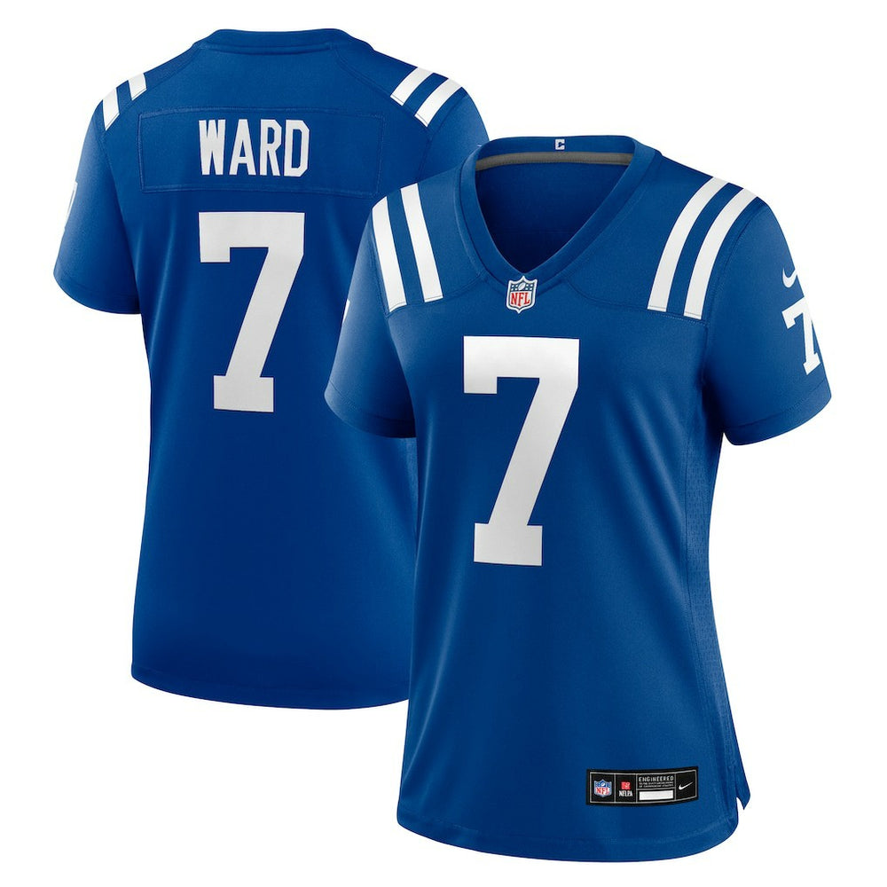 Charvarius Ward  Women's Team Game Jersey - Indianapolis Colts Jerseys