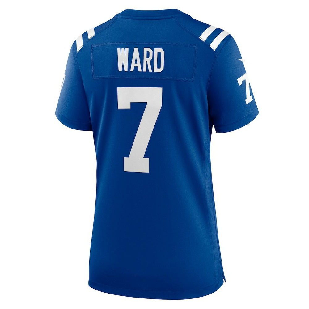 Charvarius Ward  Women's Team Game Jersey - Indianapolis Colts Jerseys