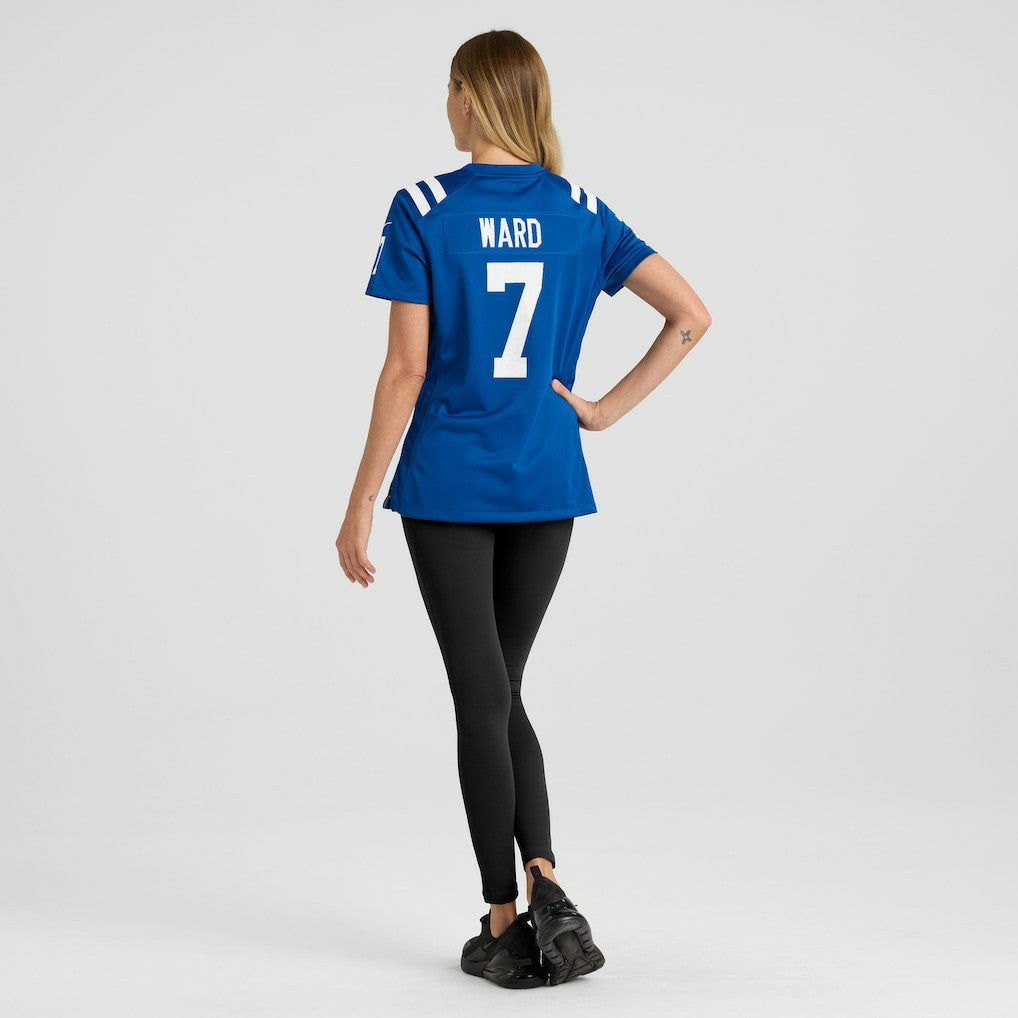 Charvarius Ward  Women's Team Game Jersey - Indianapolis Colts Jerseys