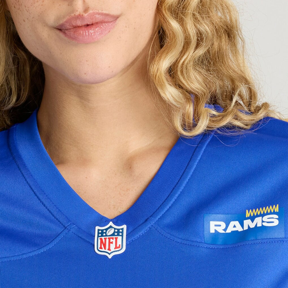 Nate Landman  Women's Team Game Jersey - Los Angeles Rams Jerseys