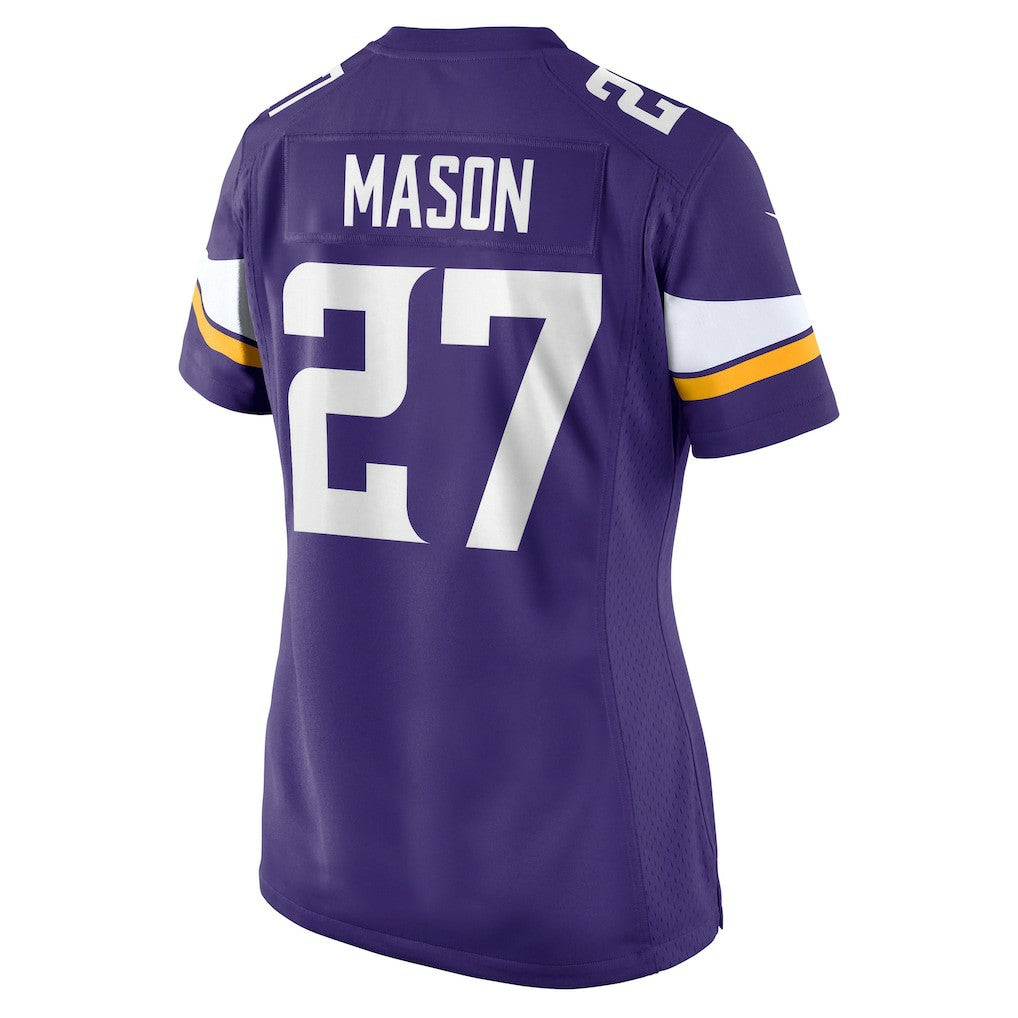 Jordan Mason  Women's Team Game Jersey - Minnesota Vikings Jerseys
