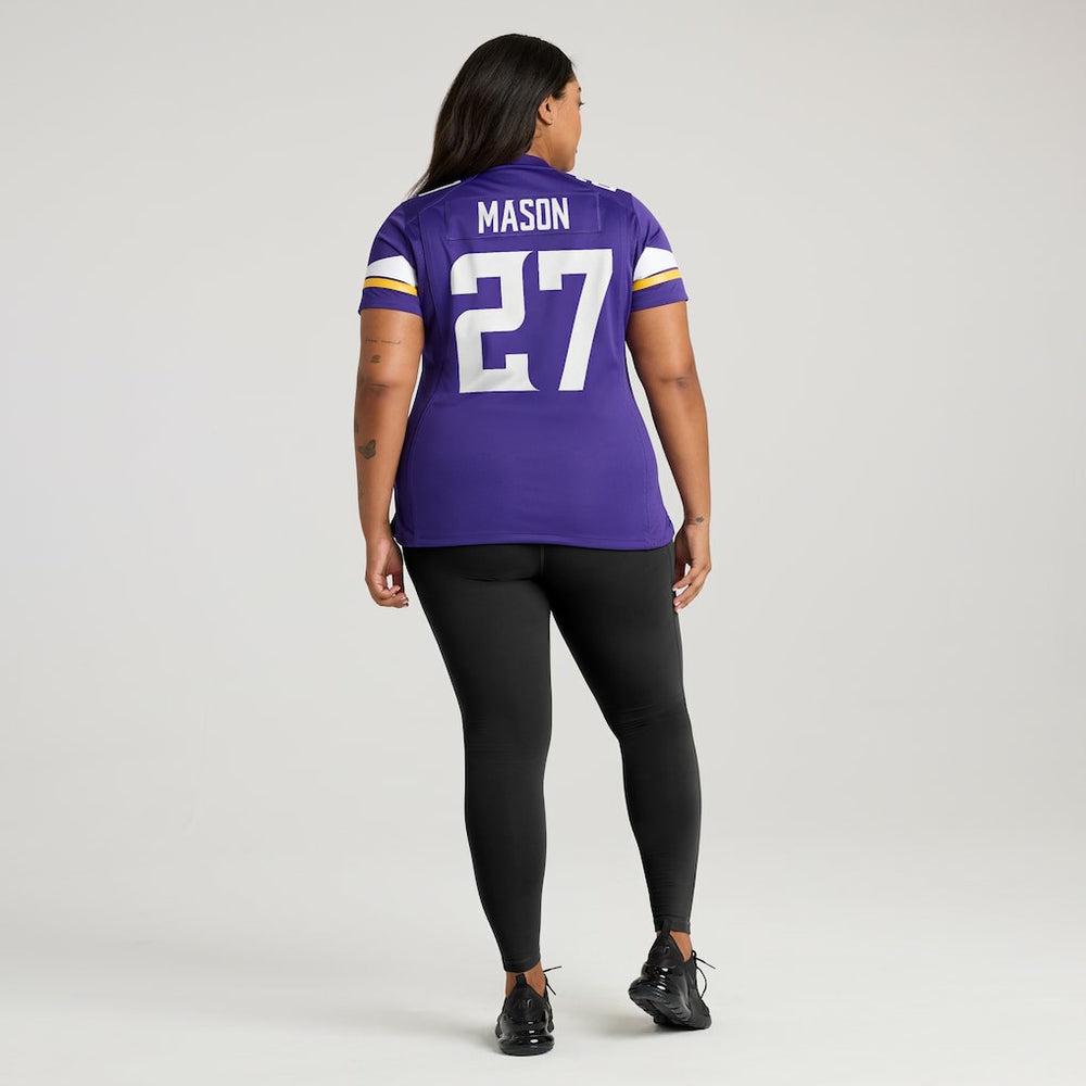 Jordan Mason  Women's Team Game Jersey - Minnesota Vikings Jerseys