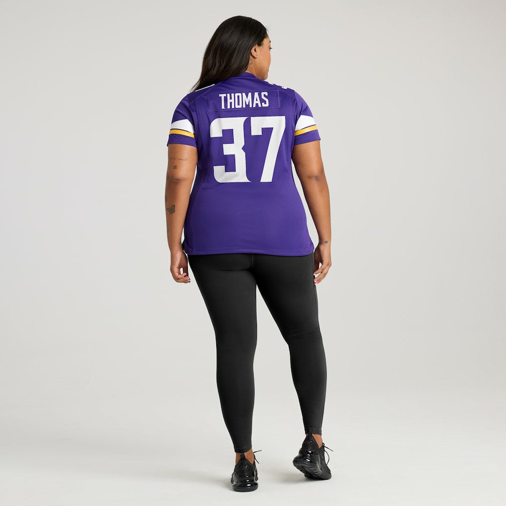 Tavierre Thomas  Women's Team Game Jersey - Minnesota Vikings Jerseys