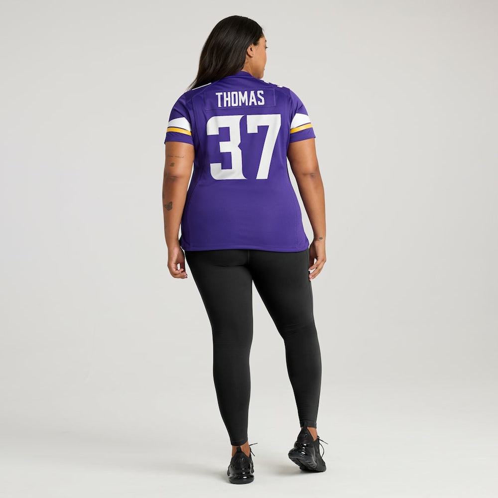 Tavierre Thomas  Women's Team Game Jersey - Minnesota Vikings Jerseys