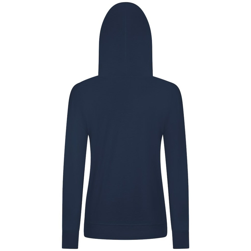 Navy Seattle Mariners Levelwear Women's Relay Breaker Pullover Hoodie