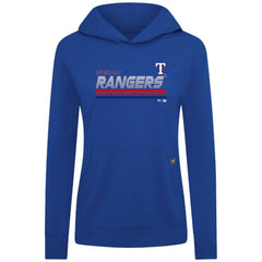 Royal Texas Rangers Levelwear Women's Relay Breaker Pullover Hoodie
