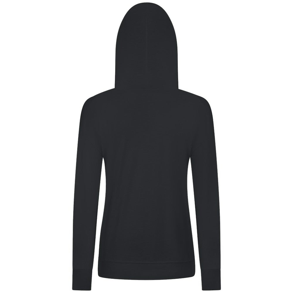 Black Cincinnati Reds Levelwear Women's Relay Breaker Pullover Hoodie