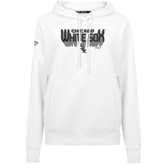 White Chicago White Sox Levelwear Women's Adorn Retro 3D Pullover Hoodie
