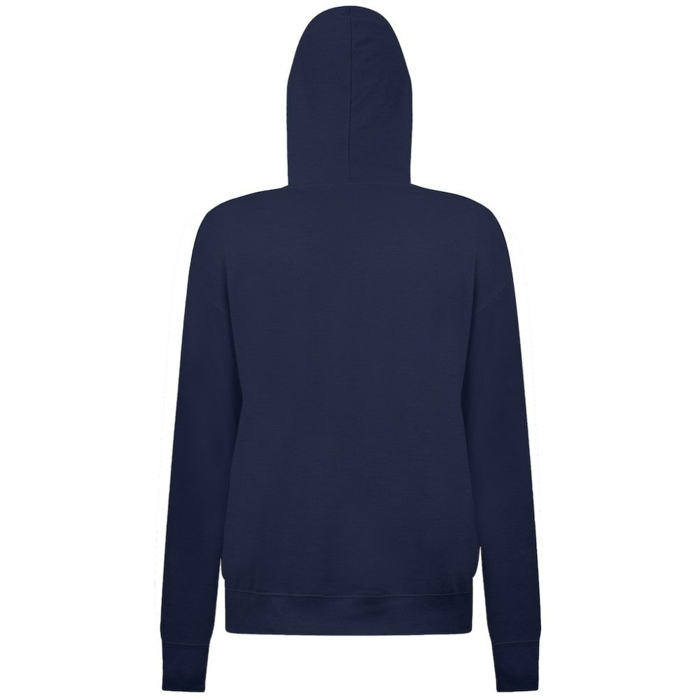 Navy Seattle Mariners Levelwear Women's Adorn Retro 3D Pullover Hoodie