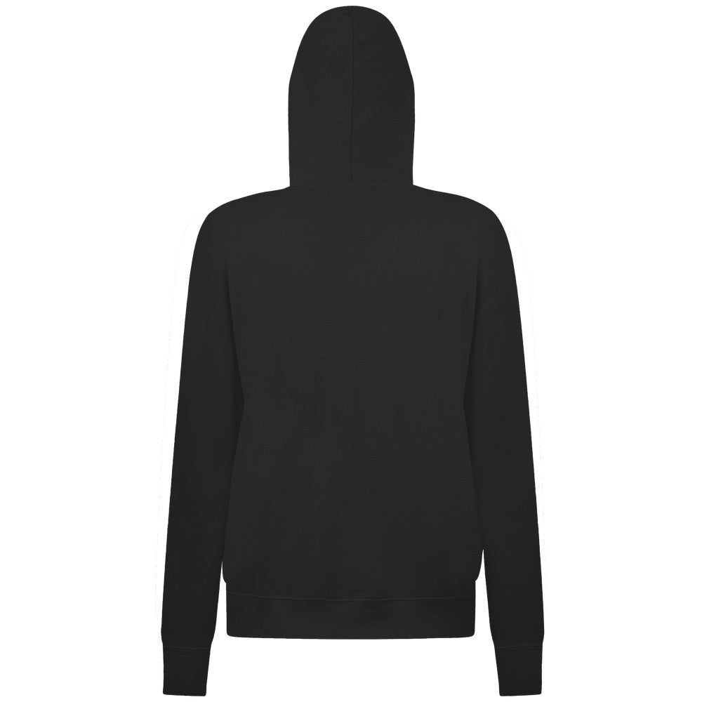 Black Miami Marlins Levelwear Women's Adorn Retro 3D Pullover Hoodie