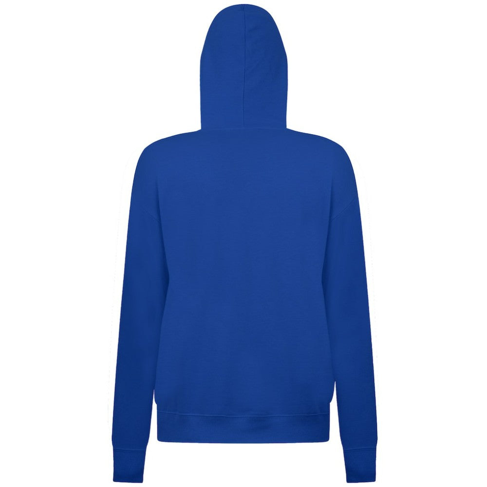 Royal Chicago Cubs Levelwear Women's Adorn Retro 3D Pullover Hoodie