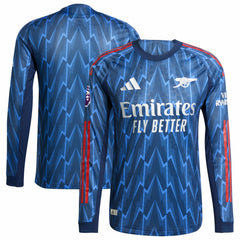 Arsenal 2025/26 Away Long Sleeve Jersey with Patch