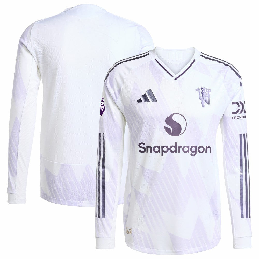 Manchester United 2025/26 Away Long Sleeve Jersey