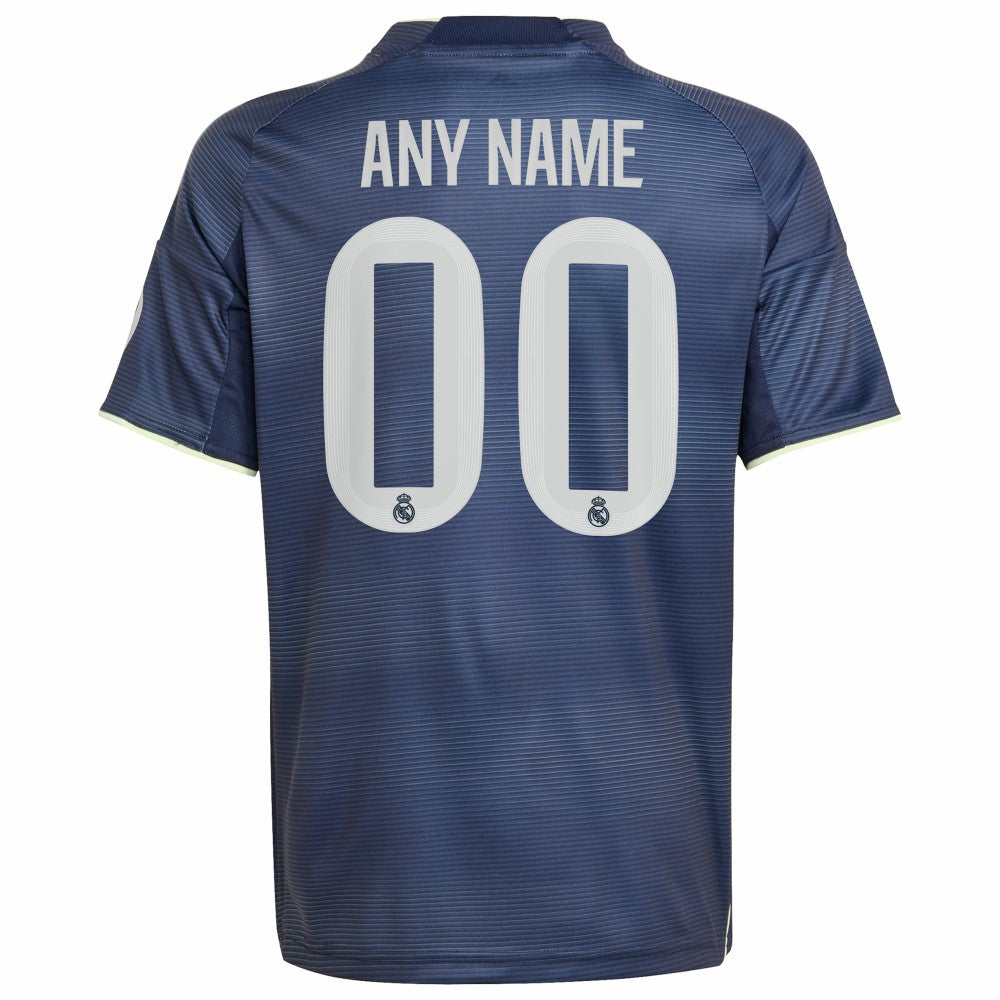 Real Madrid Youth 2025/26 Away Replica Custom Jersey