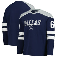 G-III Sports by Carl Banks Adaptive Lord Stanley Crewneck Sweatshirt - Dallas Cowboys Sweatshirts