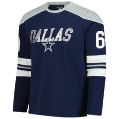 G-III Sports by Carl Banks Adaptive Lord Stanley Crewneck Sweatshirt - Dallas Cowboys Sweatshirts
