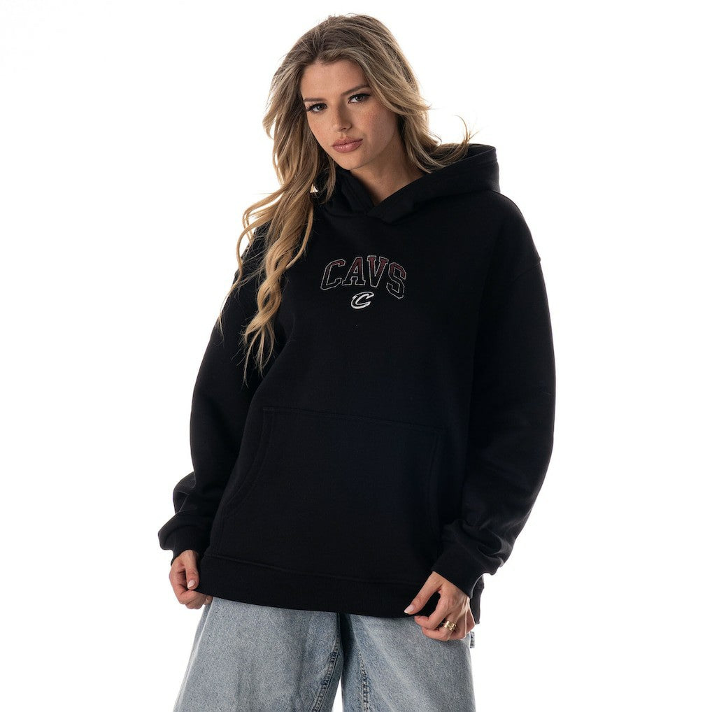 Cleveland Cavaliers The Wild Collective Unisex Splatter Premium Hoodie