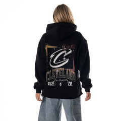 Cleveland Cavaliers The Wild Collective Unisex Splatter Premium Hoodie