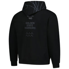 Golden State Warriors The Wild Collective Unisex Blackout Hoodie discount