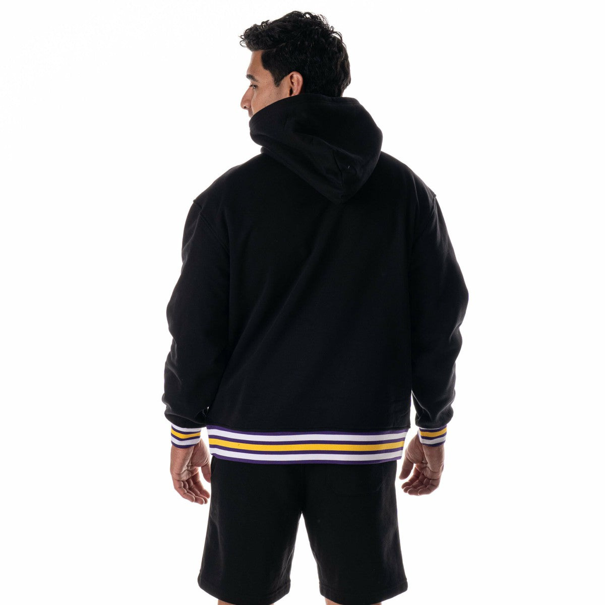 Los Angeles Lakers The Wild Collective Unisex Custom Rib Tonal Premium Hoodie