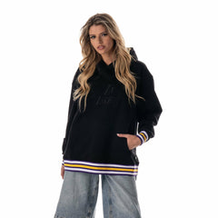 Los Angeles Lakers The Wild Collective Unisex Custom Rib Tonal Premium Hoodie
