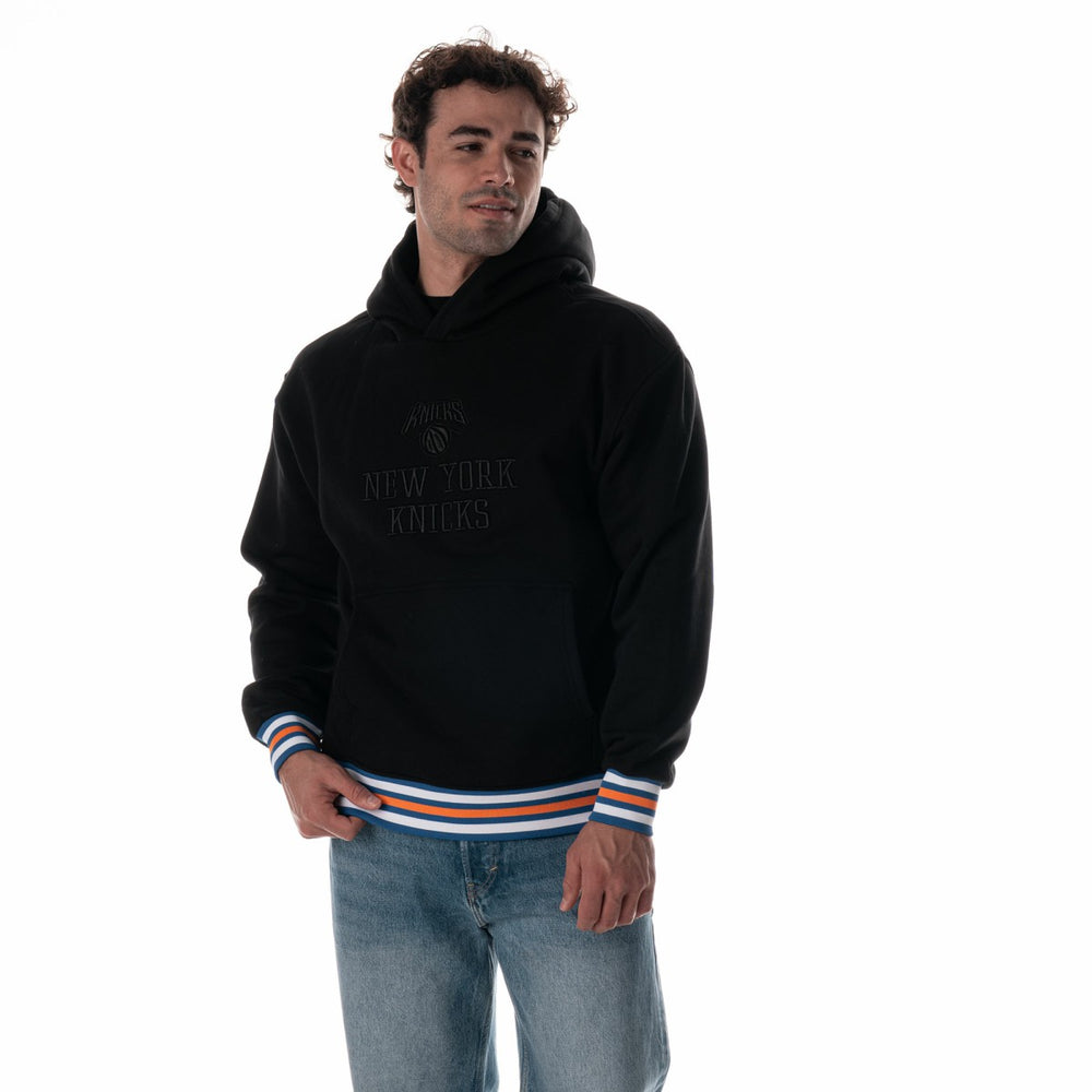 New York Knicks The Wild Collective Unisex Custom Rib Tonal Premium Hoodie