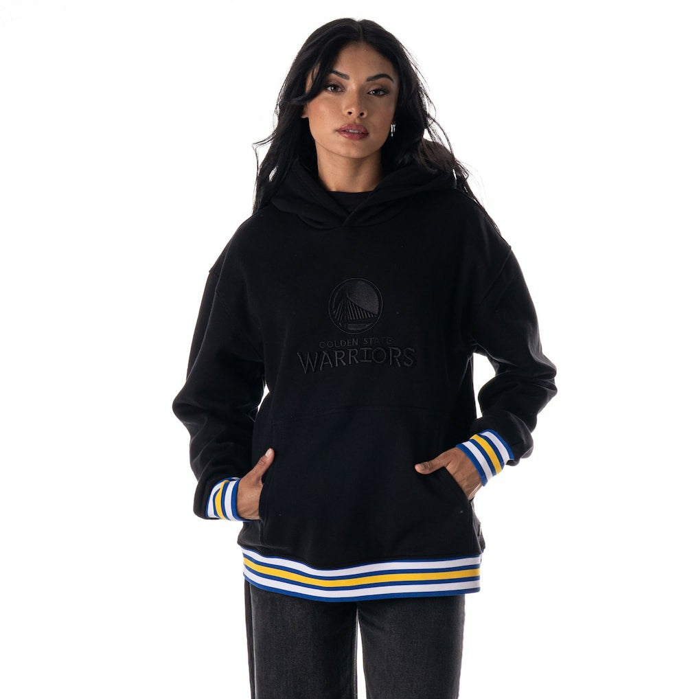 Golden State Warriors The Wild Collective Unisex Custom Rib Tonal Premium Hoodie sale