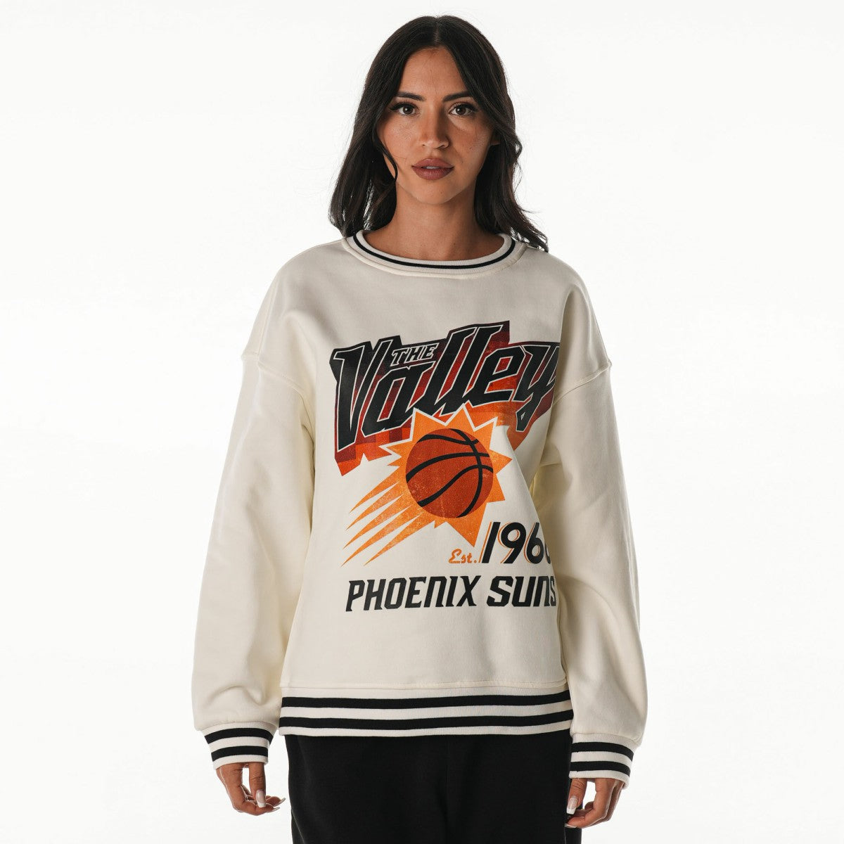 Phoenix Suns The Wild Collective Unisex 2025/26 City Edition Oversize Vintage French Terry Sweatshirt