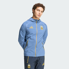 Argentina National Team FIFA x World Cup Tiro Travel Raglan Full-Zip Windbreaker Hoodie