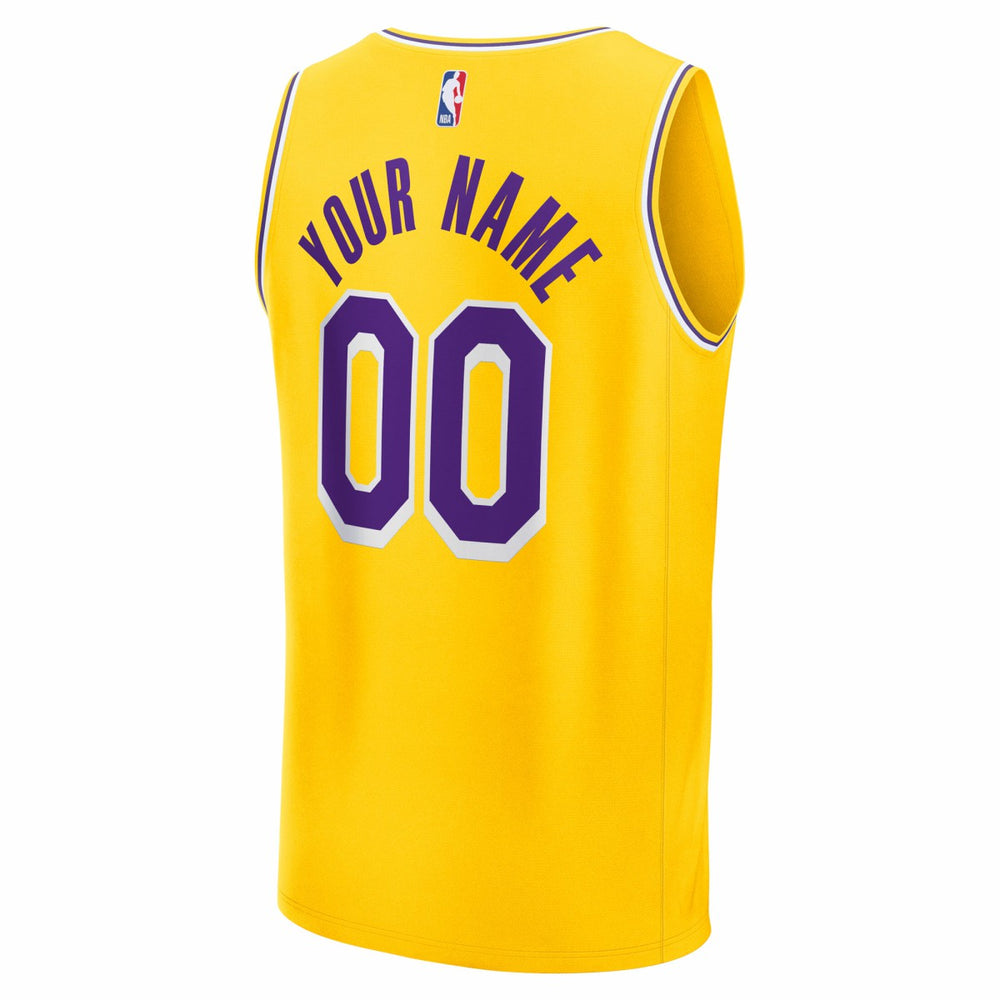 Fanatics Los Angeles Lakers Fast Break Custom Jersey