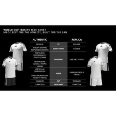 Argentina National Team Youth FIFA x World Cup 2026 Home Replica Jersey