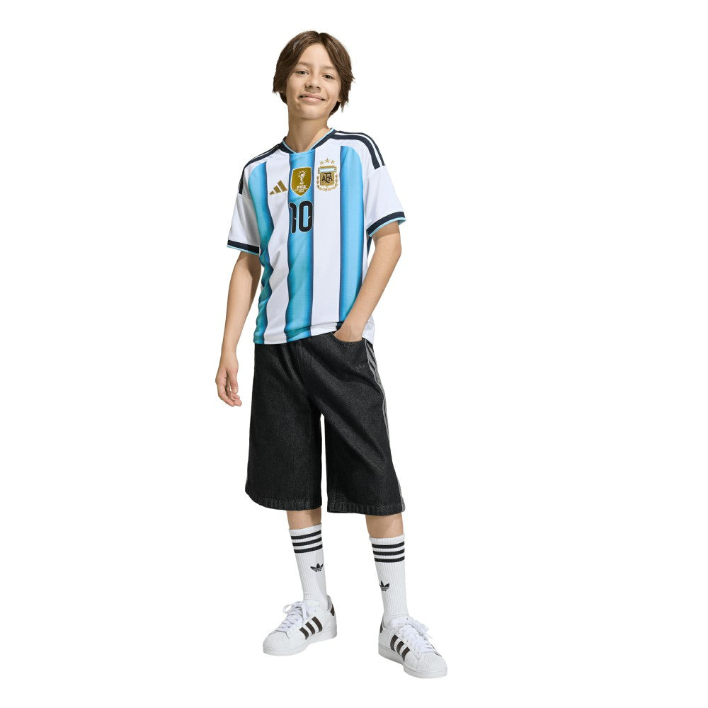 Lionel Messi Argentina National Team Youth FIFA x World Cup 2026 Home Replica Jersey