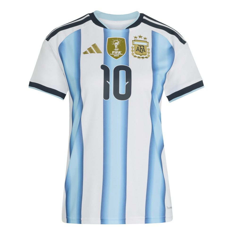 Lionel Messi Argentina National Team Women's FIFA x World Cup 2026 Home Replica Jersey